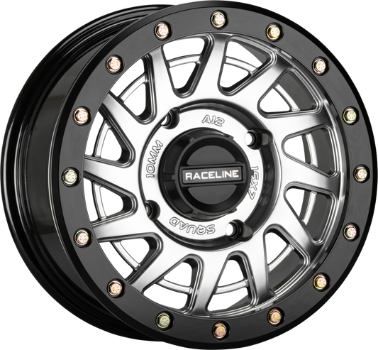 Squad Bdlk Wheel 15x7 4/156 5+2(+10mm) Hyper Silver