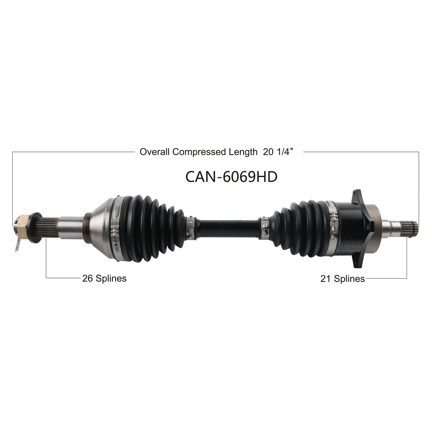Hd 2.0 Axle Front Right