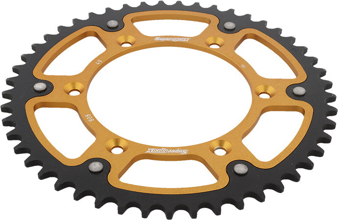 Rear Stealth Sprocket Alu/Stl 49t 520 Gld Suz