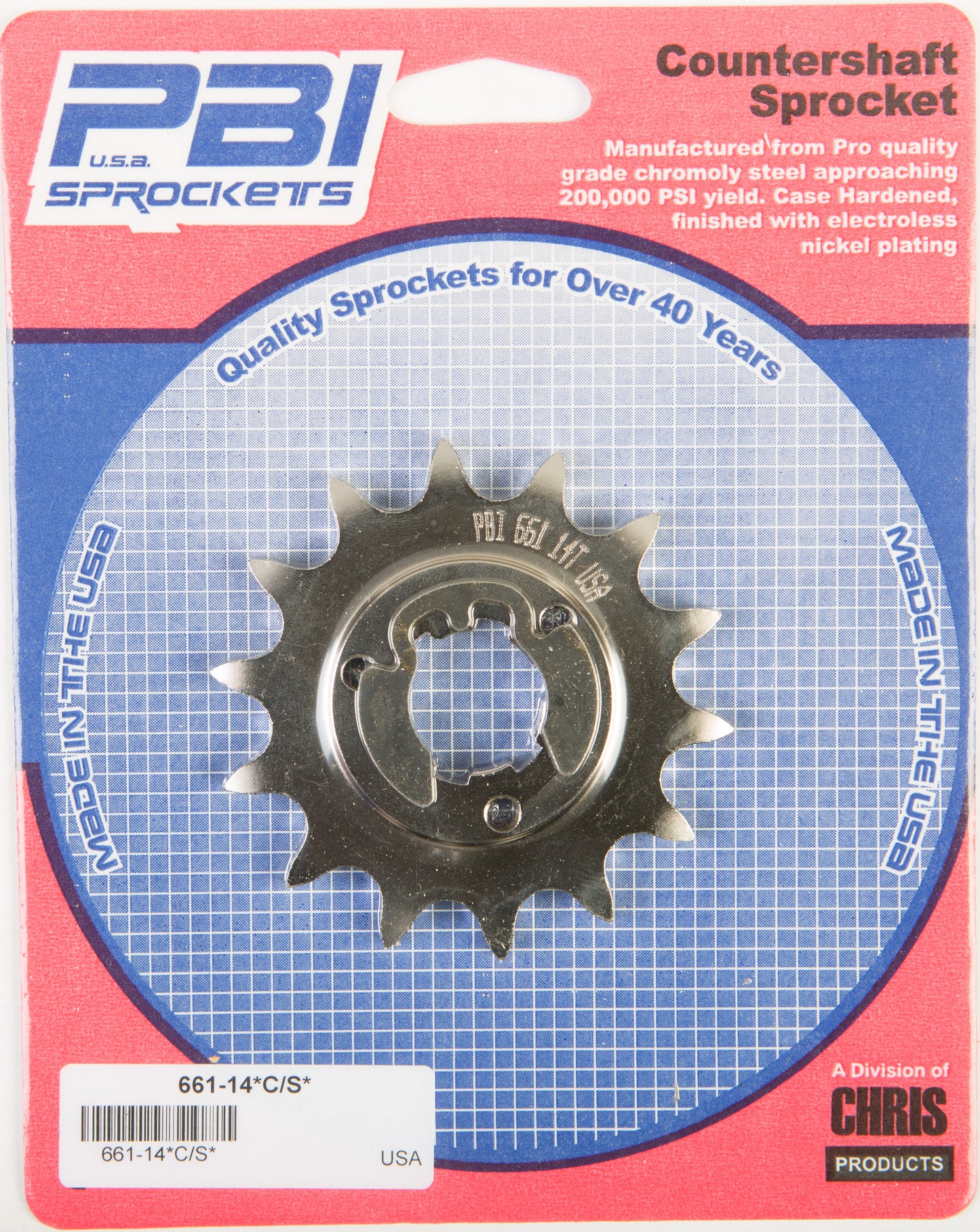 Front Cs Sprocket Steel 14t 520 Suz