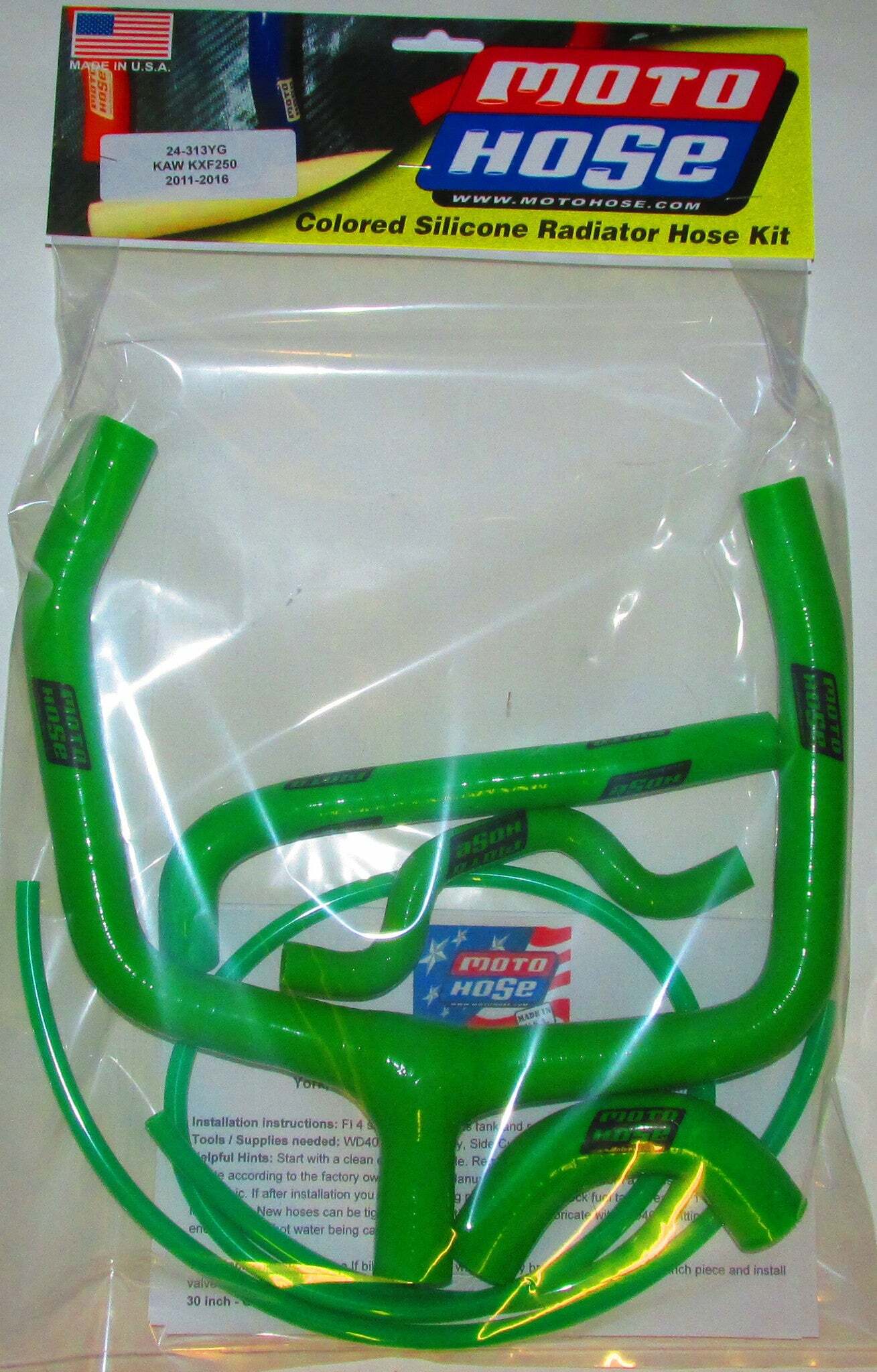 Y Hose Kit Green Kaw