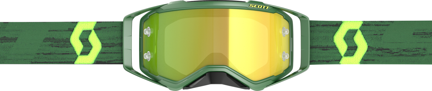 Prospect Goggle Green/ Yellow W/Yellow Chrome Works