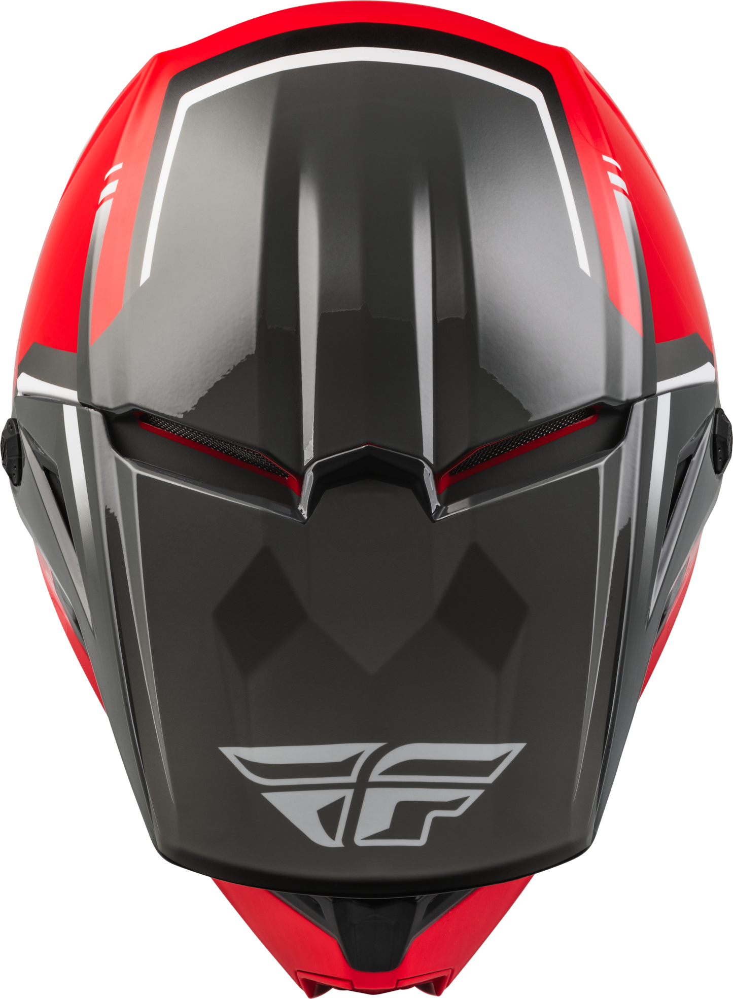 Youth Kinetic Vision Helmet Red/Grey Yl