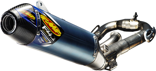 Factory 4.1 Rct W/R.Carb Cap Comp Exh Sys Anod Yz450f '14