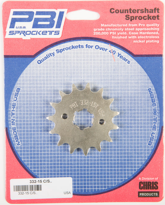 Front Cs Sprocket Steel 15t 428 Hon/Yam