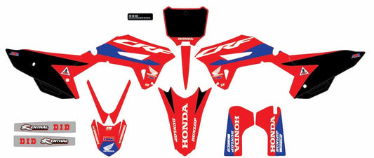 Comp Kit Honda Hrc Black Bg