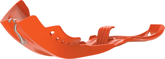 Fortress Skid Plate W/Link Protector Orange