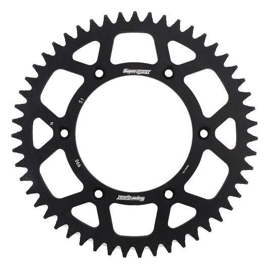 Rear Sprocket Aluminum 51t 520 Blk Husq/Ktm