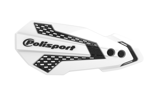 Mx Flow Handguards White/Black