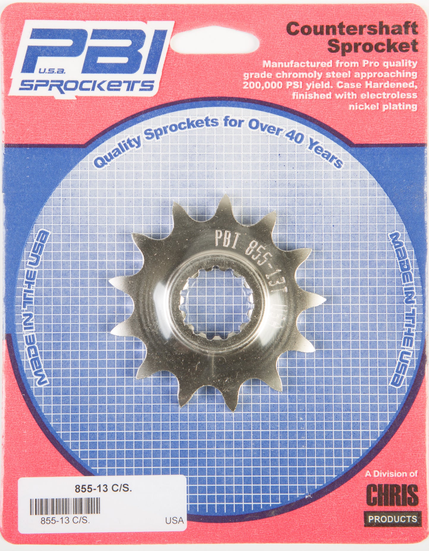 Front Cs Sprocket Steel 13t 520 Beta/Hus/Husq/Ktm