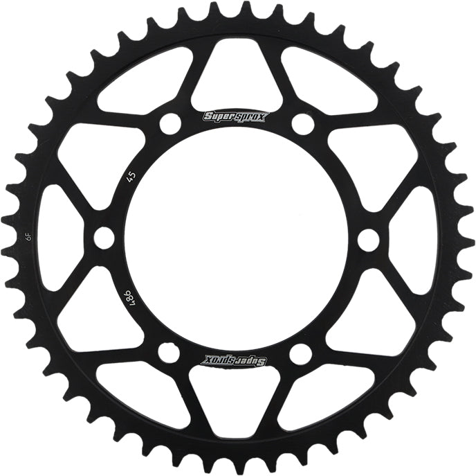 Rear Sprocket Steel 45t 520 Blk Kaw