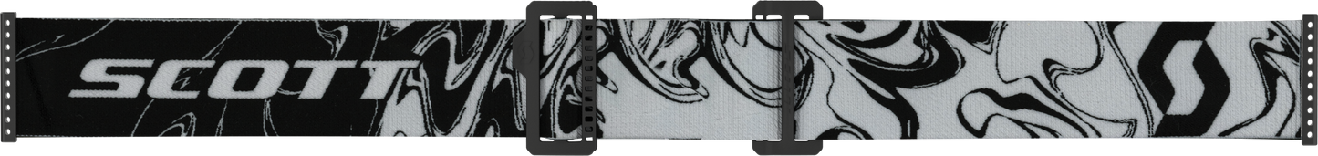 Prospect Goggle Mrbl Blk/ Wht W/Gold Chrome Amp Works