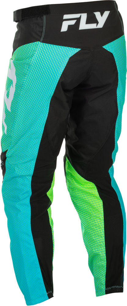 F 16 Pants Aqua/Black/White Sz 28