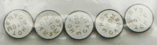 Valve Shims 9.48x3.10mm 5/Pk
