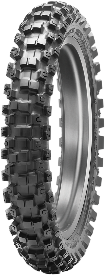 DUNLOP Tire - Geomax MX53 - Rear - 110/100-18 - 64M 45236568