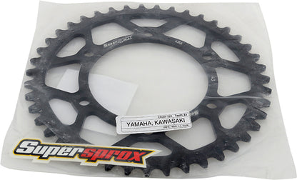 Rear Sprocket Steel 43t 520 Blk Yam