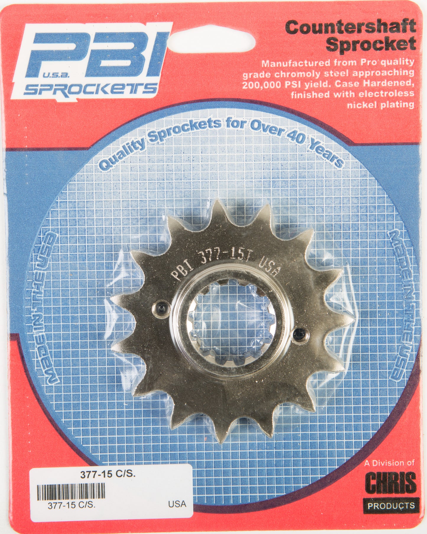 Front Cs Sprocket Steel 15t 530 Hon