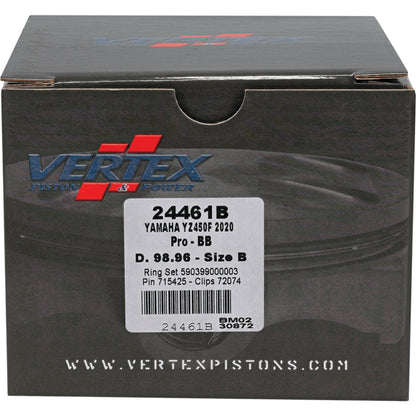 Piston Kit Bb Forged 98.96/+2.00 12.8:1 Yam