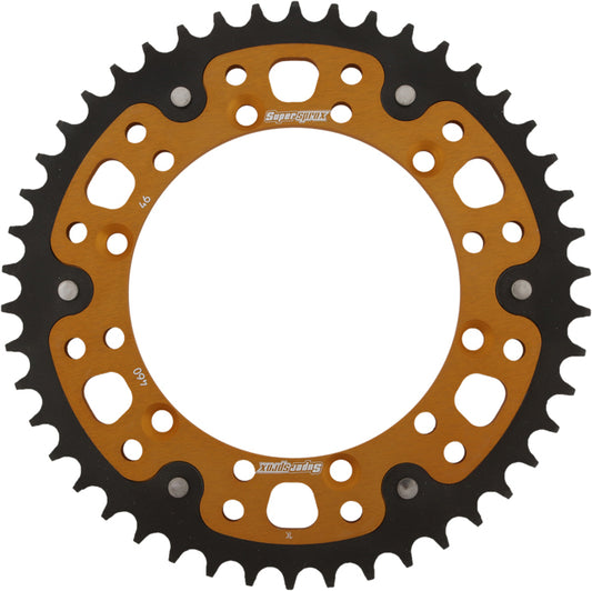 Rear Stealth Sprocket Alu/Stl 46t 520 Gld Kaw