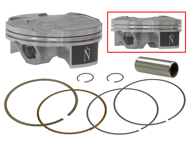 Piston Kit Forged Nikasil Cyl 76.78/+0.02 13.5:1 Hon