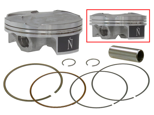 Piston Kit Forged Nikasil Cyl 76.76/Std 13.5:1 Hon