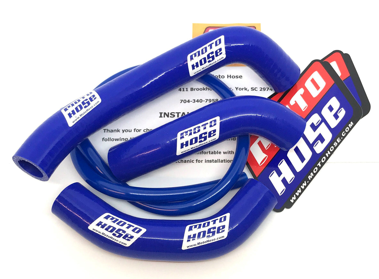 Silicone Hose Kit (Blue)