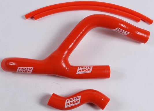 Silicone Y Hose Kit (Orange)