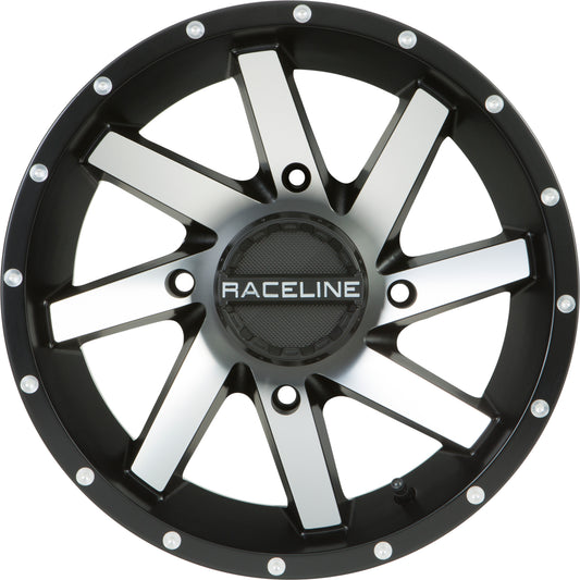 Twist Wheel 14x7 4/110 5+2 (+10mm) Blk/Machined