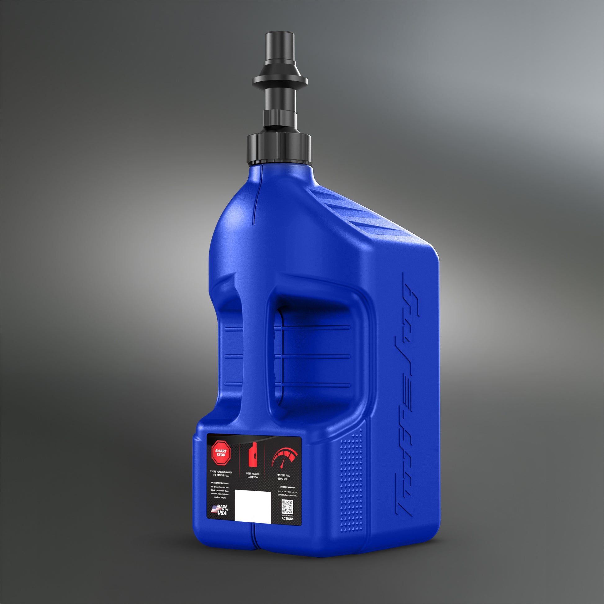 Utility Container Blue W/ Blue Cap 2.5 Gal