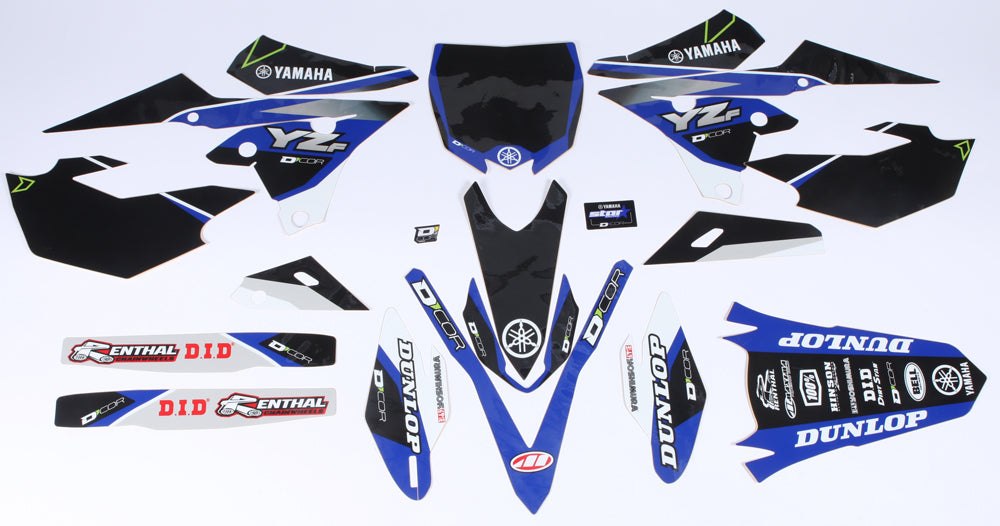 Yamaha Raceline Graphics Complete Graphic Kit Black