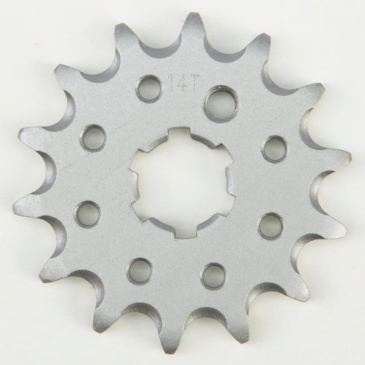 Front Cs Sprocket Steel 14t 420 Kaw/Suz/Yam