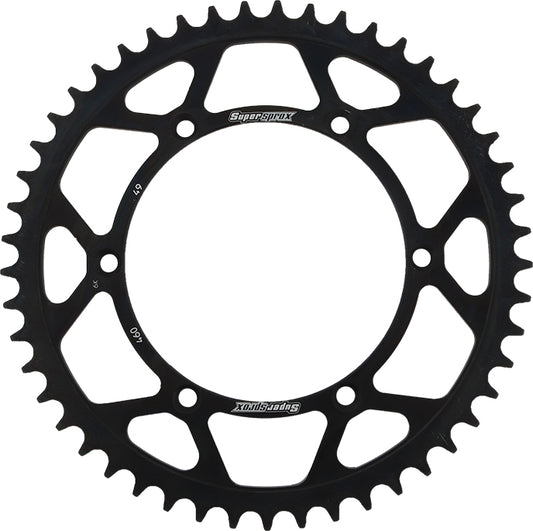 Rear Sprocket Steel 49t 520 Blk Kaw