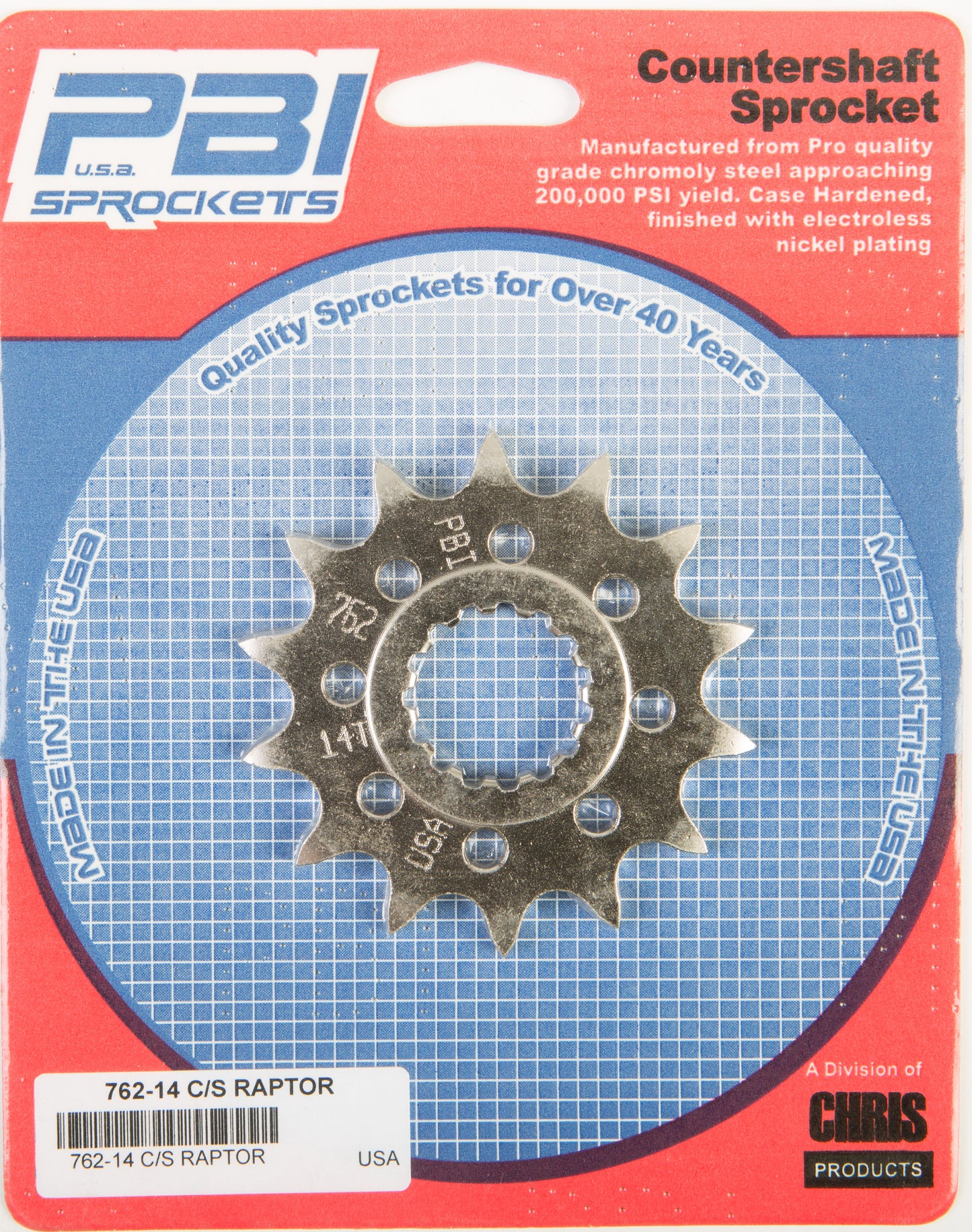 Front Cs Sprocket Steel 14t 520 Yam