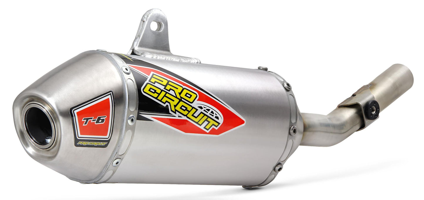 T 6 Stainless Slip On Silencer Kaw