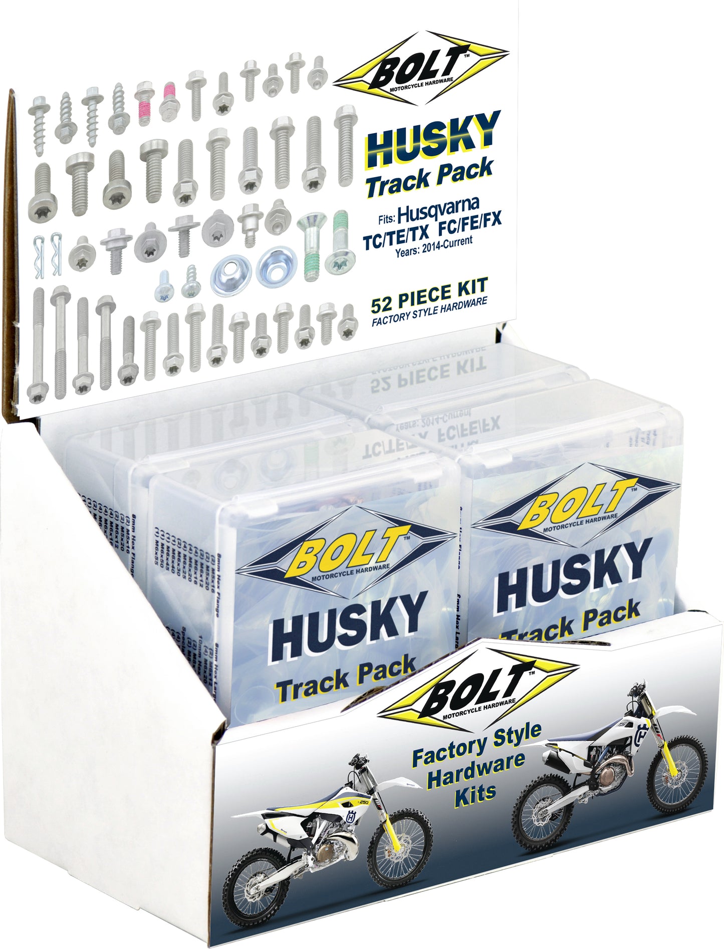 Pop Display Track Pack Hus 6/Pk