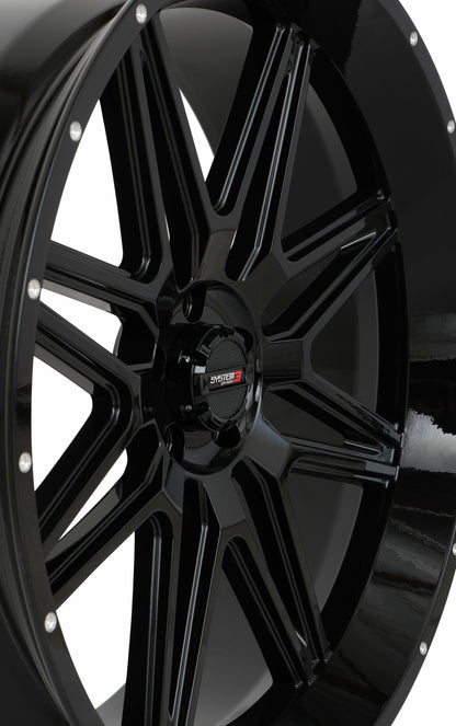 St7 Wheel 24x9 5+4 (0mm) 4/137 Gloss Black