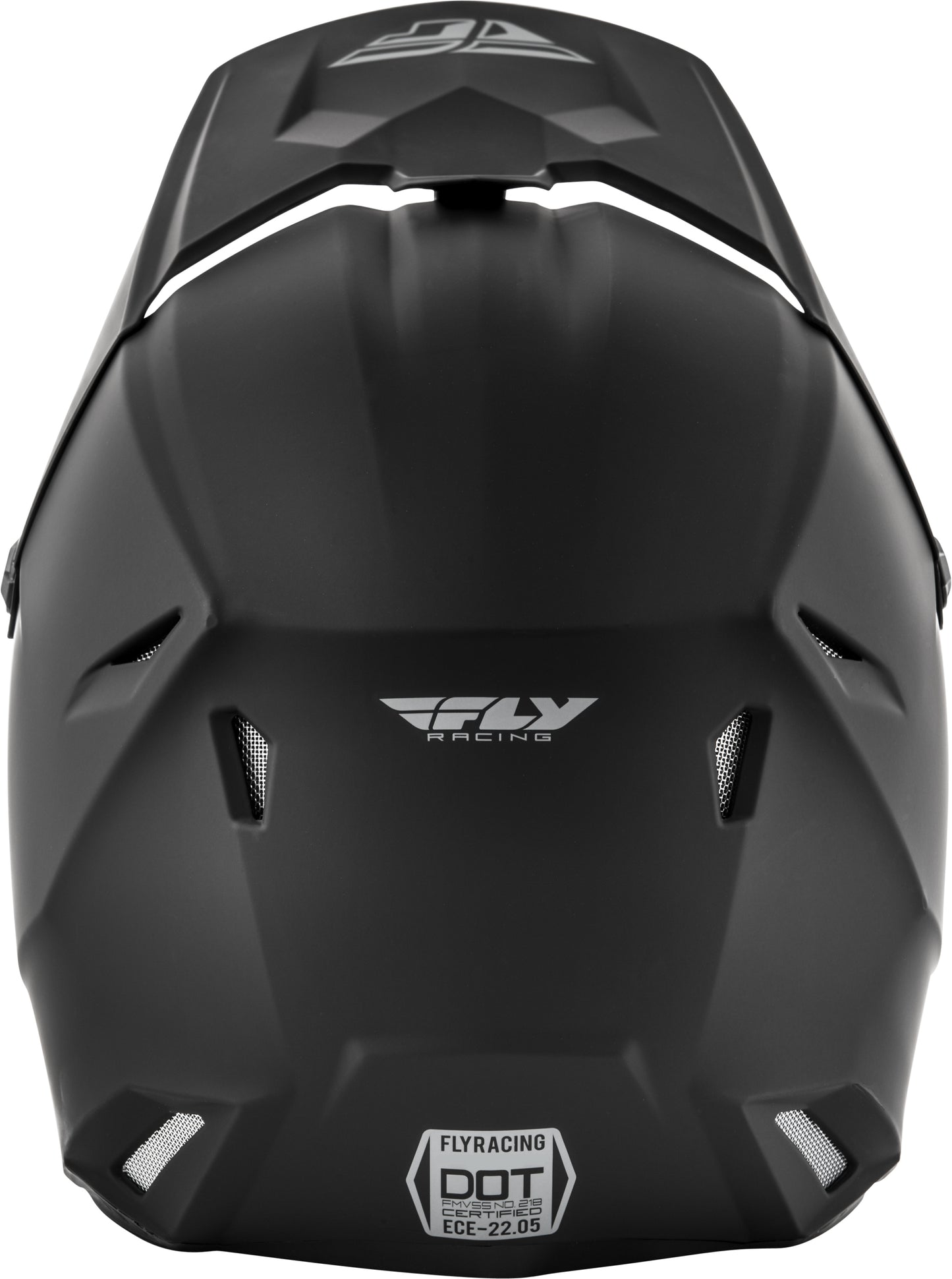 Youth Kinetic Solid Helmet Matte Black Ym