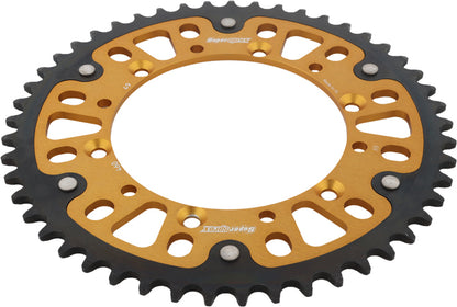 Rear Stealth Sprocket Alu/Stl 49t 520 Gld Kaw