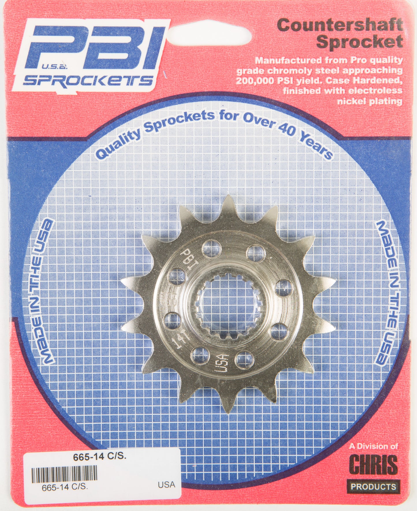 Front Cs Sprocket Steel 14t 520 Suz