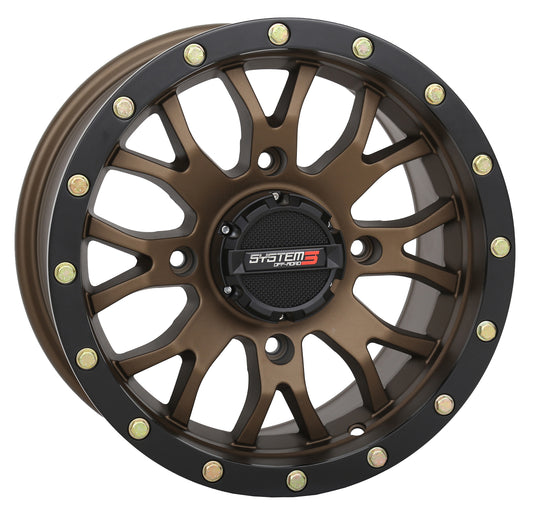 St3 Wheel 14x7 5+2 (+30mm) 4/156 Matte Bronze/Black