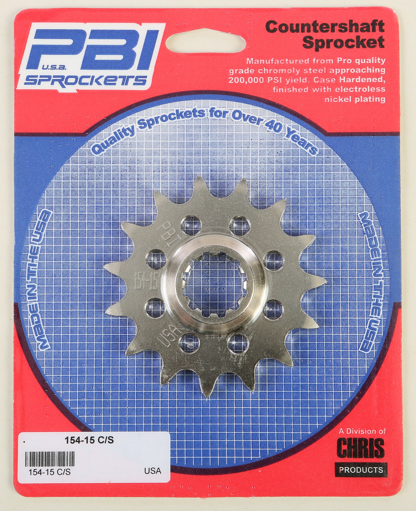 Front Cs Sprocket Steel 15t 520 Husq