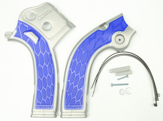 X Grip Frame Guard Silver/Blue