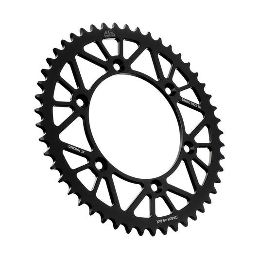 Rear Racelite Sprocket Alum 49t 520 Blk Kaw/Suz