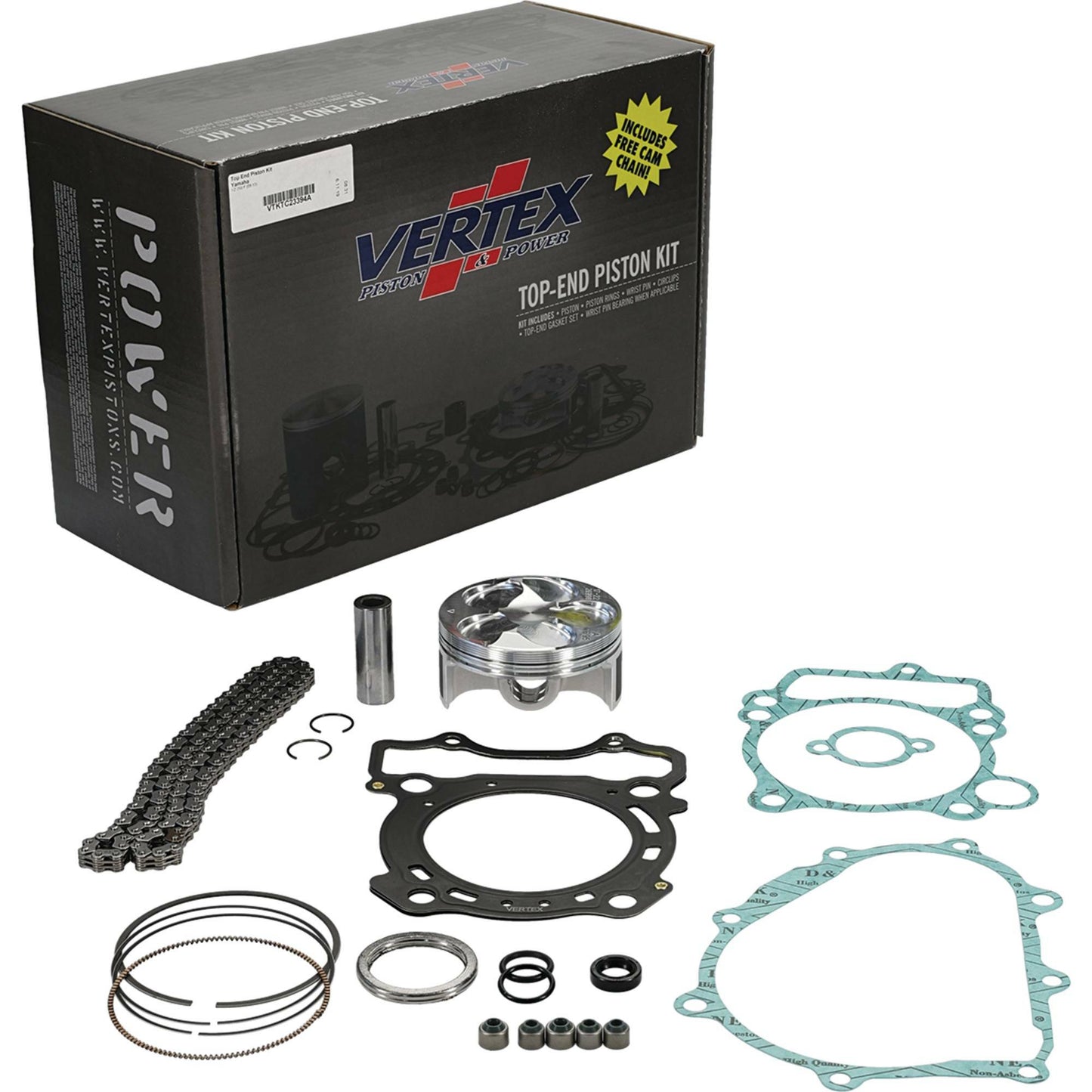 Top End Kit Hc Sngl Ring 76.95/Std 13.9:1 Yam