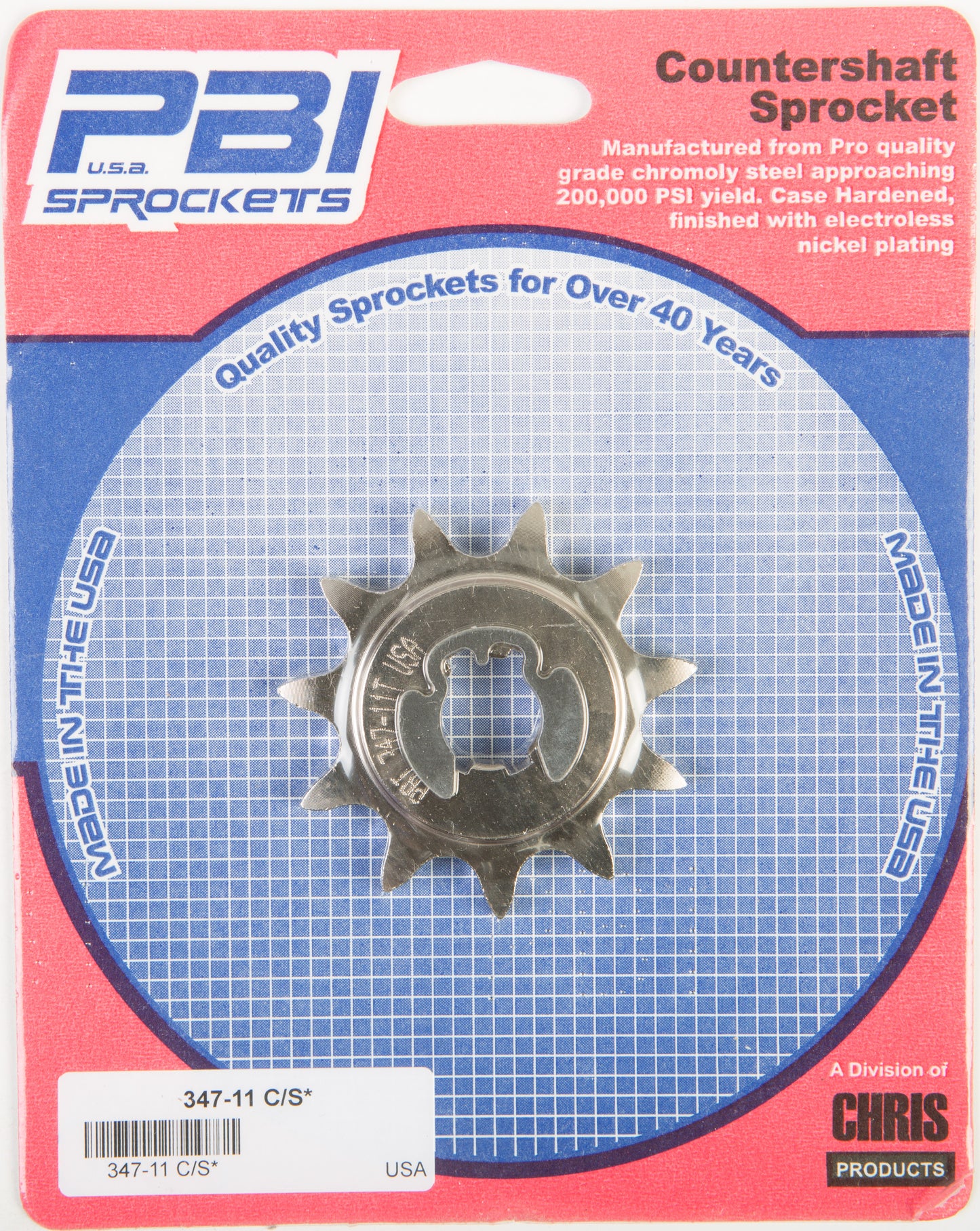 Front Cs Sprocket Steel 11t 520 Yam