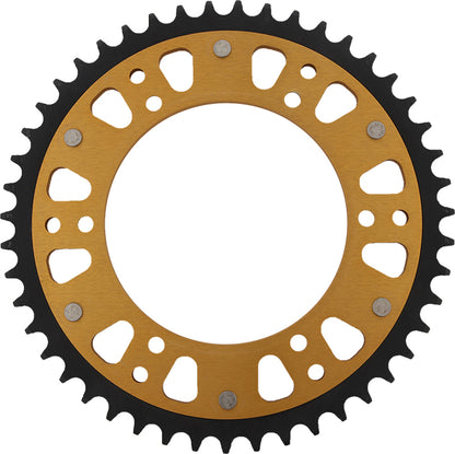 Rear Stealth Sprocket Alu/Stl 47t 520 Gld Hon/Yam