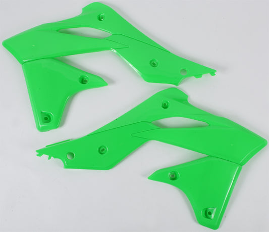 Radiator Shrouds Fluorescent Green
