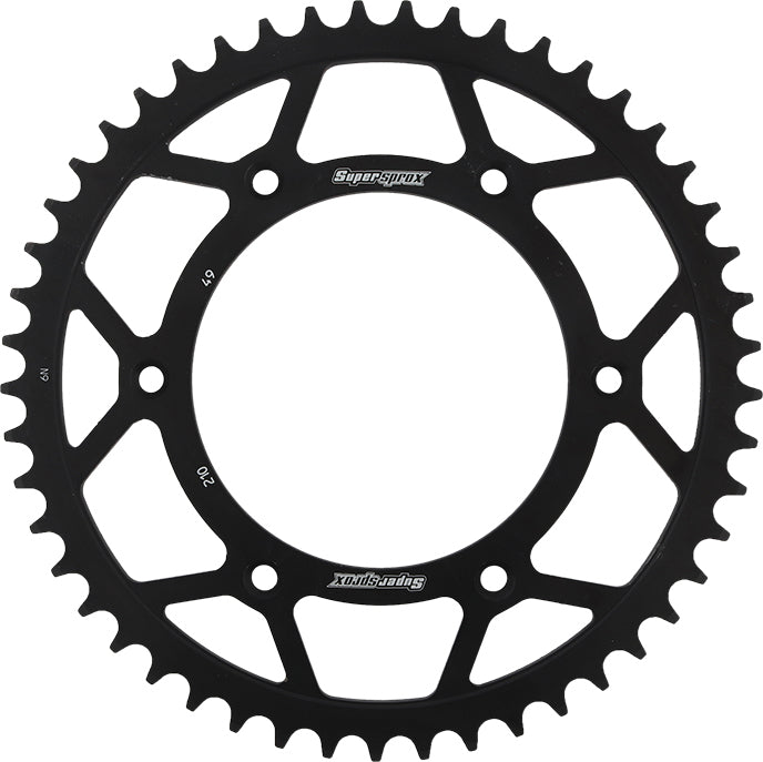 Rear Sprocket Steel 49t 520 Blk Hon