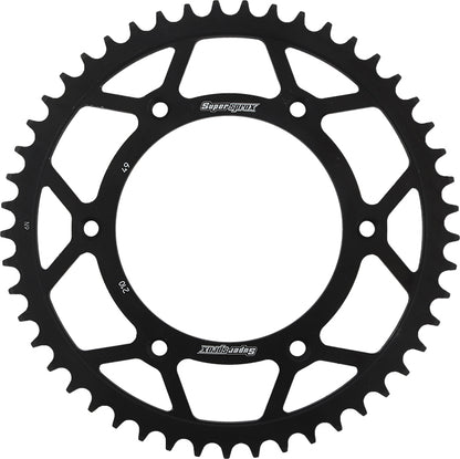 Rear Sprocket Steel 49t 520 Blk Hon