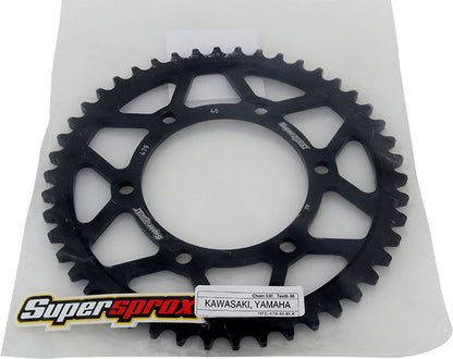 Rear Sprocket Steel 46t 530 Blk Yam